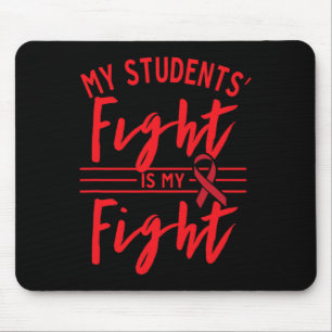 Mein Studentenkampf ist mein Kampf gegen den Blutk Mousepad