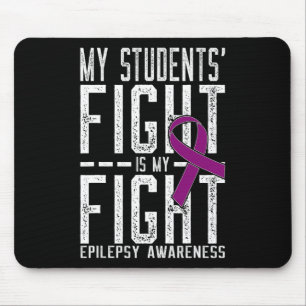 Mein Studentenkampf ist mein Kampf gegen Epilepsie Mousepad