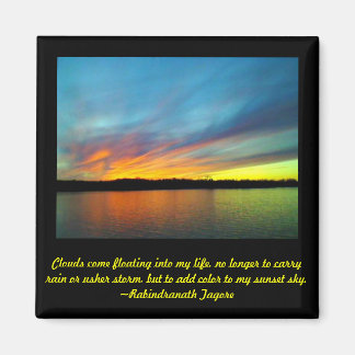 Mein Sunset Sky Magnet