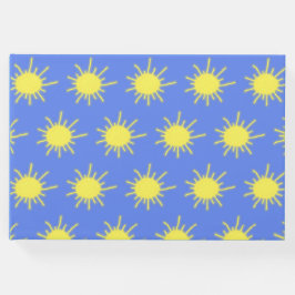 Mein Sunshine Guest Book (Sky Blue & Yellow) Gästebuch