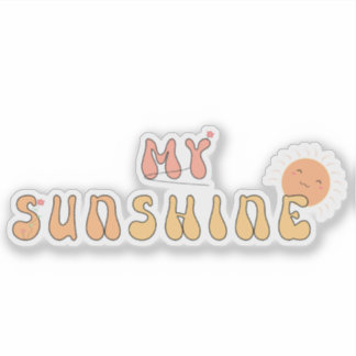 Mein Sunshine Vinyl Sticker