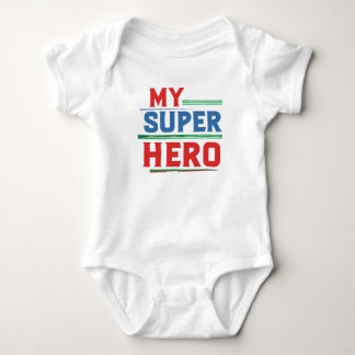 Mein Super Hero Baby Strampler