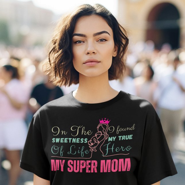 Mein Super-Mutter-Tag Mutter-Geburtstag T-Shirt (Von Creator hochgeladen)