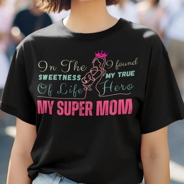 Mein Super-Mutter-Tag Mutter-Geburtstag T-Shirt (Von Creator hochgeladen)