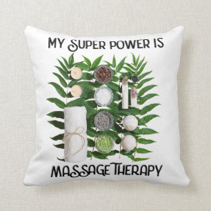 Mein Super-Power ist Massage Therapy Pillow Kissen