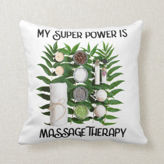 Mein Super-Power ist Massage Therapy Pillow Kissen