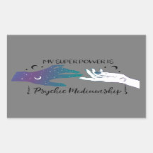 Mein Super-Power ist psychische Mediumship Sticker