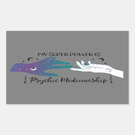 Mein Super-Power ist psychische Mediumship Sticker