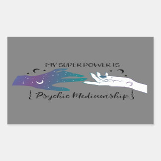 Mein Super-Power ist psychische Mediumship Sticker