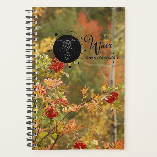 Mein Super Power ist Wicca Planner Planer (Vorderseite)