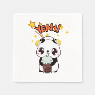 Mein süßer Party-Panda Serviette