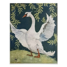 mein süßer Schwan Fotodruck