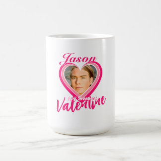 Mein süßer Valentinstag-Herzen Foto Name Freund Kaffeetasse