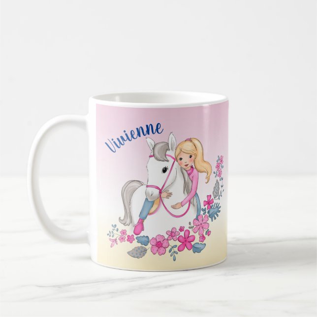 Mein süßes Pferd Kaffeetasse (Links)