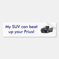 Mein SUV kann Ihr Prius oben schlagen!