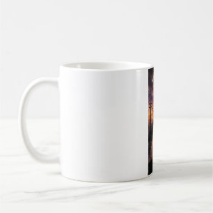 Mein Tag beginnt und endet mit einem Leichenwagen- Kaffeetasse