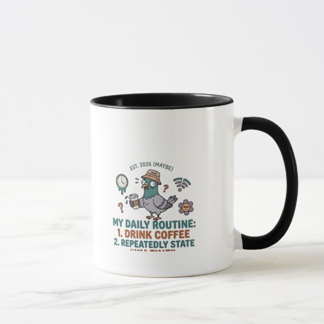 Mein Tagesablauf Tasse (Rechts)