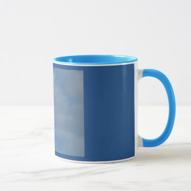 Mein Tagesmond - Blue Ringer-Tasse Tasse (Rechts)