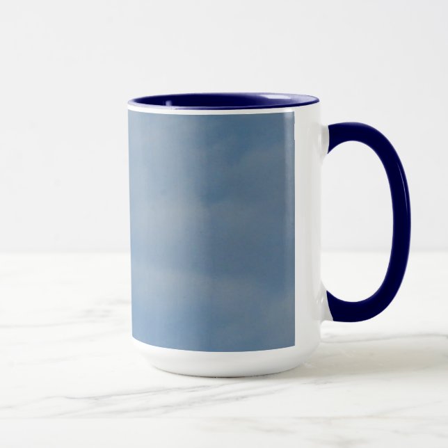 Mein Tagesmond - Blue Ringer-Tasse Tasse (Rechts)