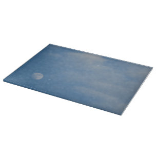 Mein Tagesmond - Große Glass Chopping Board Schneidebrett