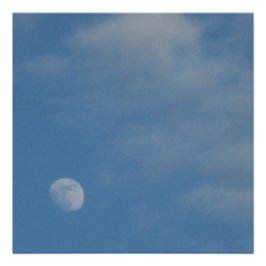 Mein Tagesmond - Perfektes Poster-Glossy beendet Poster