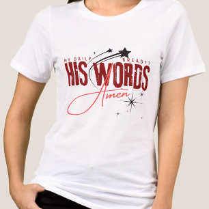 Mein tägliches Brot - Sein Wort Bibel Gott Religio Tri-Blend Shirt