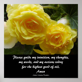 Mein tägliches Gebet Poster