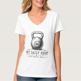 Mein tägliches Reset | Lift Breathe Repeat Workout T-Shirt