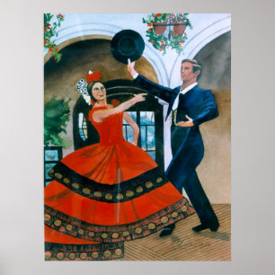 Mein Tanz (Flamenco) Poster