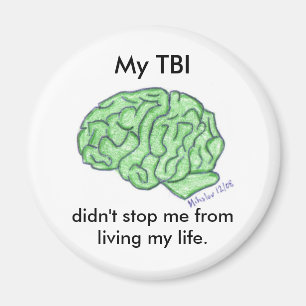 "Mein TBI stoppte mich nicht…" Magnet