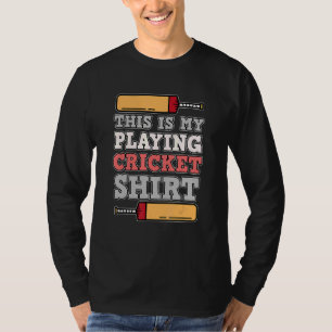 Mein Team für Cricket Sports Player Graph T-Shirt