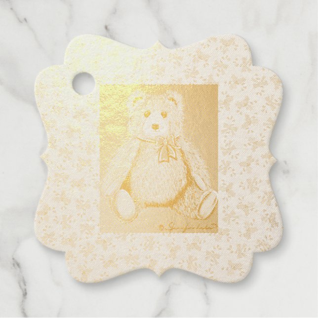 Mein Teddy! Geschenkanhänger (Vorderseite)