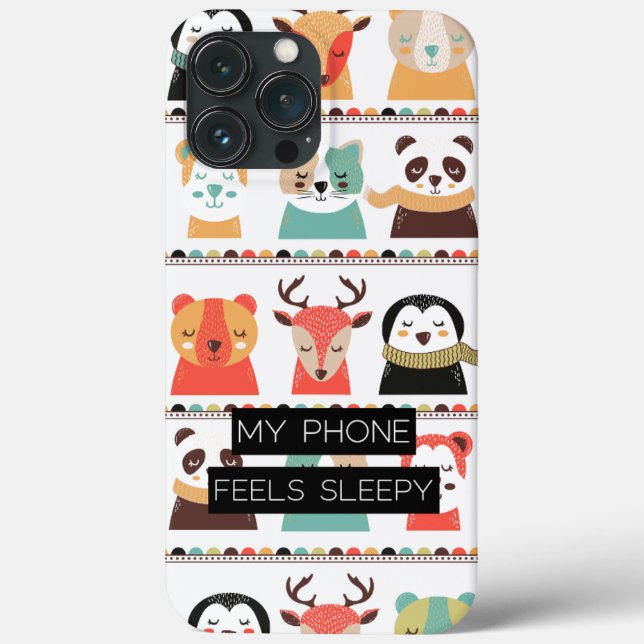 Mein Telefon schläft Case-Mate iPhone Hülle (Rückseite)