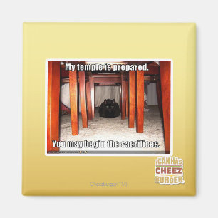 Mein Tempel ist vorbereitet. Magnet