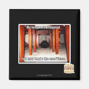 Mein Tempel ist vorbereitet. Magnet