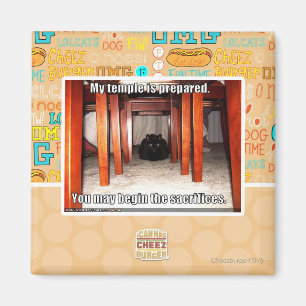 Mein Tempel ist vorbereitet. Magnet