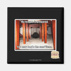 Mein Tempel wird vorbereitet Magnet