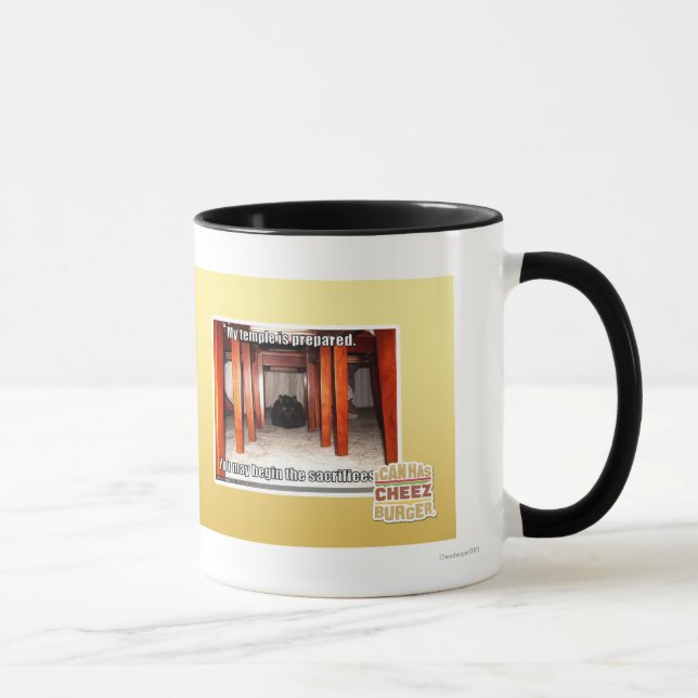 Mein Tempel wird vorbereitet Tasse (Rechts)