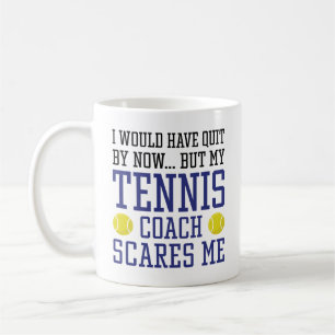 Mein Tennistrainer macht mir Sorgen Kaffeetasse