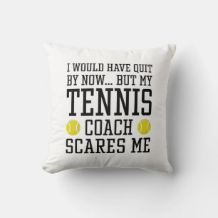 Mein Tennistrainer macht mir Sorgen Kissen