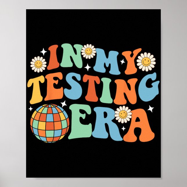 Mein Testtag für das Zeitalter Poster (Vorne)