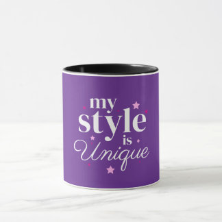 Mein Textdesign im eigenen Stil Tasse