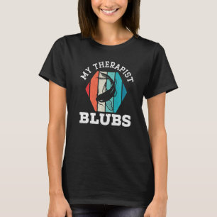 Mein Therapeut Blubs Japanisch Koi Carp Nishikigoi T-Shirt