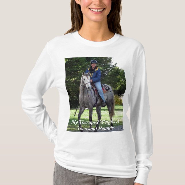 Mein Therapeut Debbie und Shadow* T-Shirt (Vorderseite)