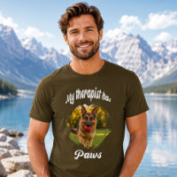 Mein Therapeut hat Pfoten Hunde-Foto braun