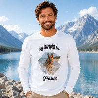 Mein Therapeut hat Pfoten Hunde-Foto-Zitat-Witz