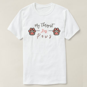 Mein Therapeut hat Pfoten T-Shirt