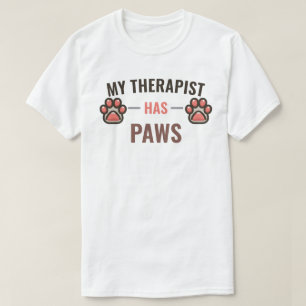 Mein Therapeut hat Pfoten T-Shirt