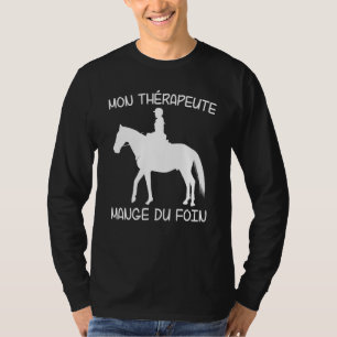 Mein Therapeut isst Hay Reiter T-Shirt