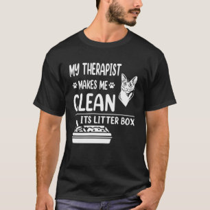 Mein Therapeut lässt mich seine Katzenkiste Ca put T-Shirt